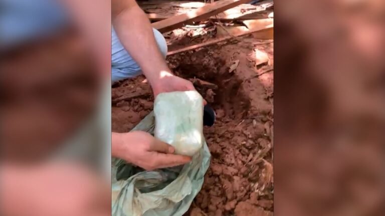 “Operação em Xambioá prende dois por cocaína enterrada no quint