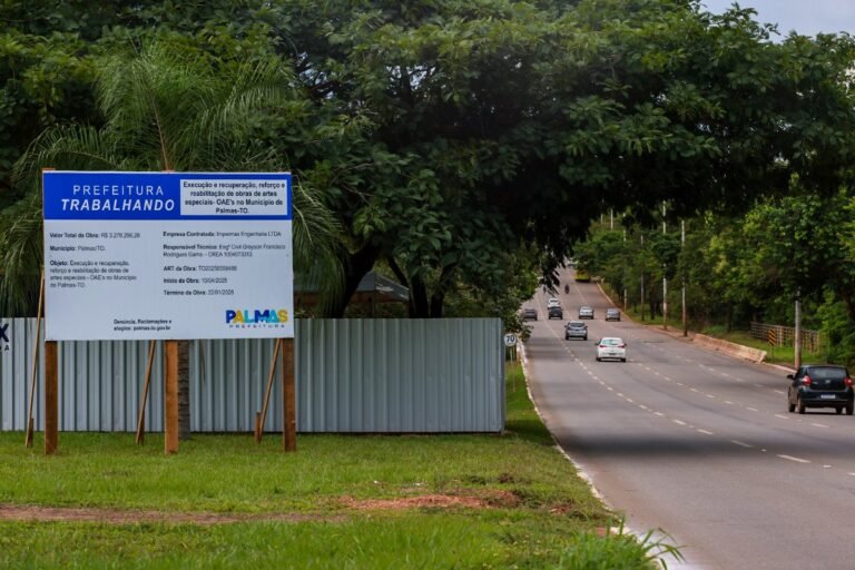 Prefeito Eduardo Siqueira Campos libera recuperação de oito pontes em Palmas