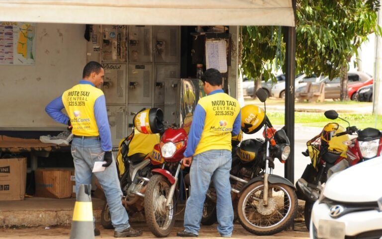Para mototáxis em Palmas, prazo de vistoria vai até 30 de maio.