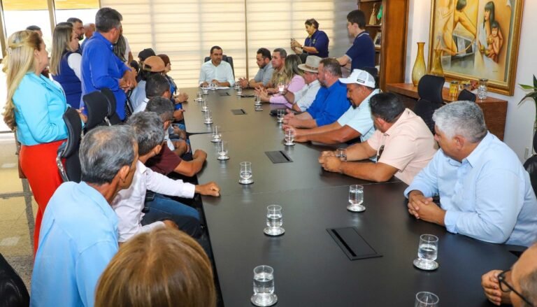 Governador Wanderlei Barbosa debate asfaltamento da TO-239 com prefeitos e agricultores