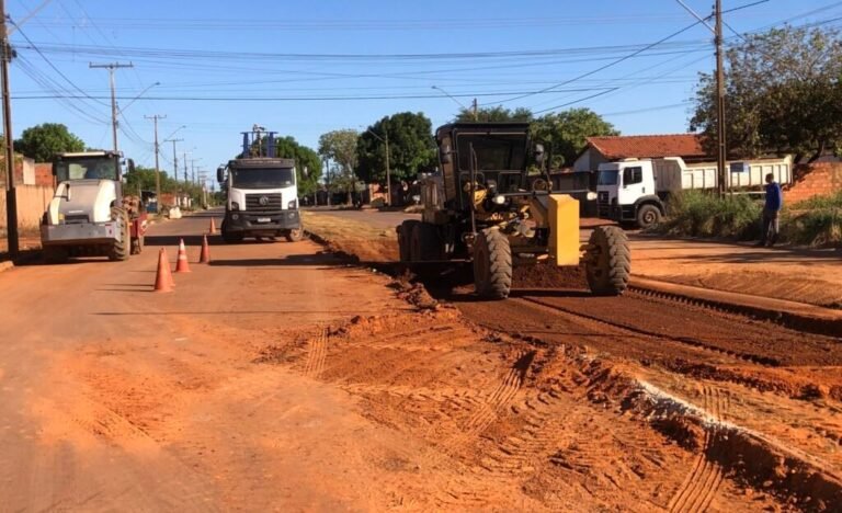 Prefeitura de Palmas começa obra de retornos na avenida comercial do Jardim Taquari